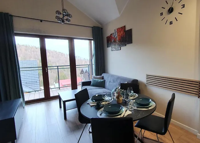 Karpatia Krystallos Z Balkonem I Widokiem Na Gory Apartment