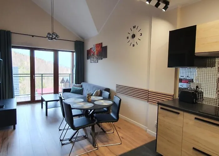 Apartment Karpatia Krystallos Z Balkonem I Widokiem Na Gory